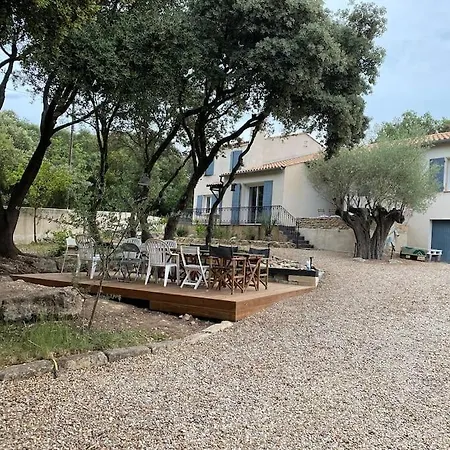 Villa Grande Avec Piscine Beaulieu (Herault)